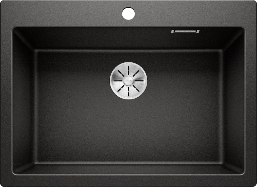 Chiuveta bucatarie Pleon 8 525957, silgranit Negru, 700 x 510 mm, Blanco